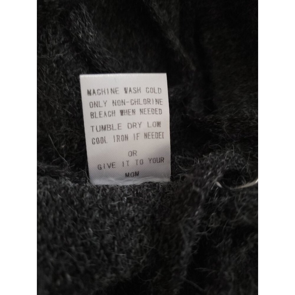 Emory Park Women's Knit Sweater Stretch Wide Leg Jumpsuit Gray Sz S - Picture 7 of 8